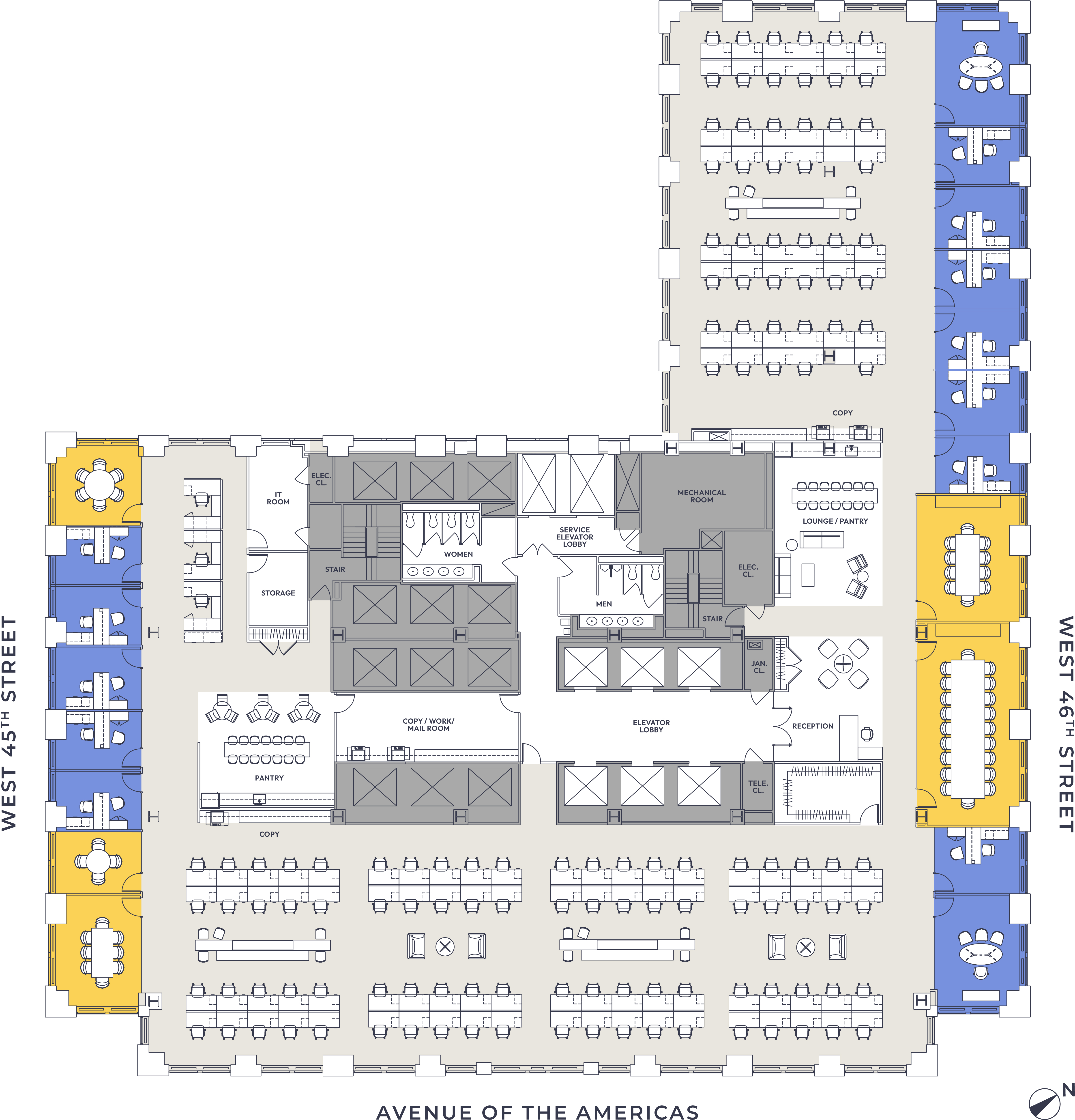 Open Plan Floorplan